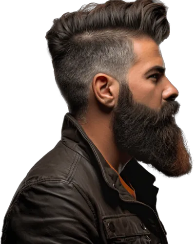 Full & thick beard